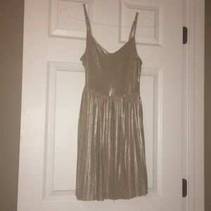 Sparkle Gold Hollister Dress
